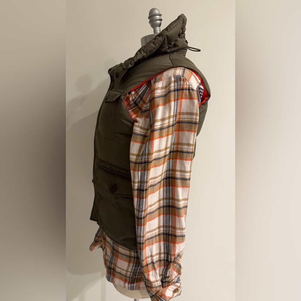 Ralph Lauren Rugby Women’s Green Down Puffer Vest - Size Medium - Picture 5 of 16